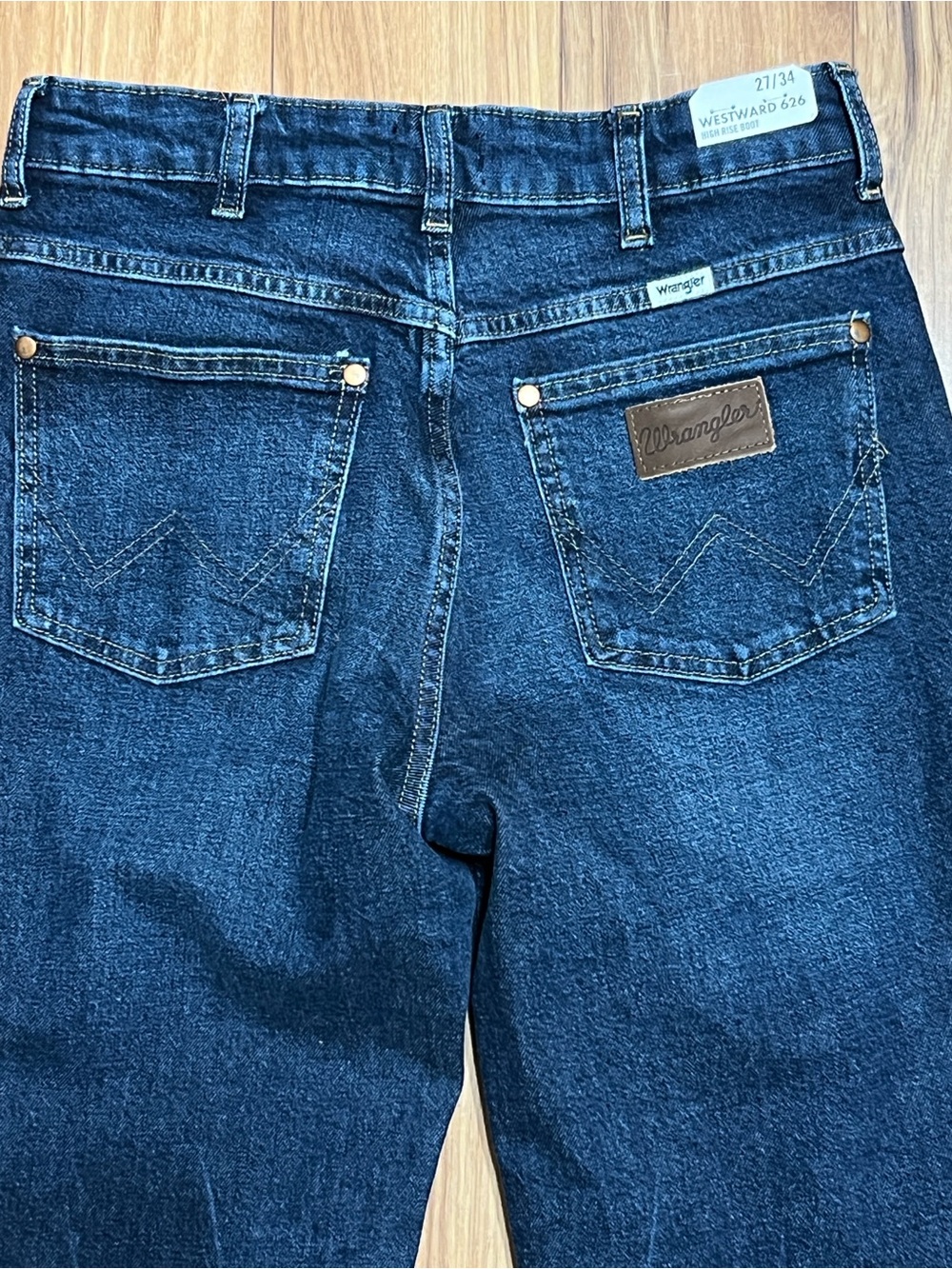 Wrangler Women Dark Blue Denim Jeans